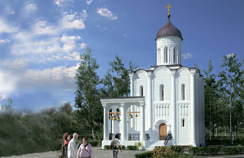 Проект Часовни православного прихода церкви в честь иконы Казанской Божией Матери в г. Зеленогорск