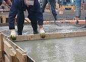 Усадка и выравнивание бетона