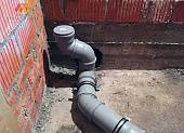 Смонтирована разводка системы водоотведения (канализации)