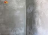Оштукатуренные стены в ванной и санузлах