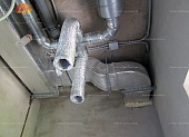 Смонтирована система приточно-вытяжной вентиляции