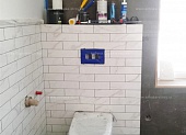 Инсталляция в ванной комнате при мастер-спальне