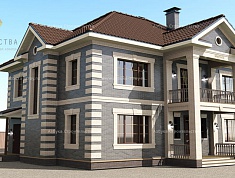 Дом в классическом стиле в п. Сиверский